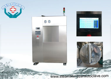 Laboratory Autoclave Sterilizer Machine With Fine Polished Chamber And Perforated Trays